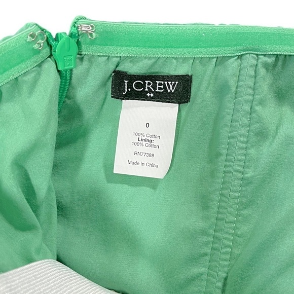 J Crew Textured Strapless Fit and Flare Dress sz 0 - Picture 3 of 13